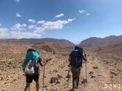 שביל ישראל יום 15 - מחניון מצפה המכתש הקטן למצד תמר